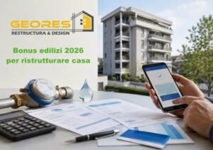 Bonus edilizi 2026 per la ristrutturazione di un appartamento
