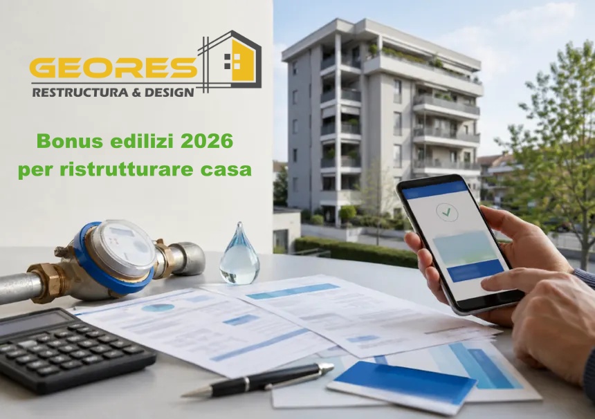Bonus edilizi 2026 per la ristrutturazione di un appartamento